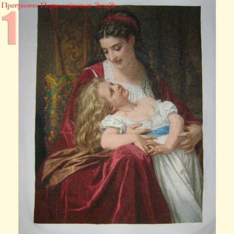 Вышивка  - ткань: Лугана 25 ct, техника: петит-поинт <br>Автор вышивки: Ольга Головина (Путешественница)<br>Программа Первоотшивов 2015, приз Завершение работы