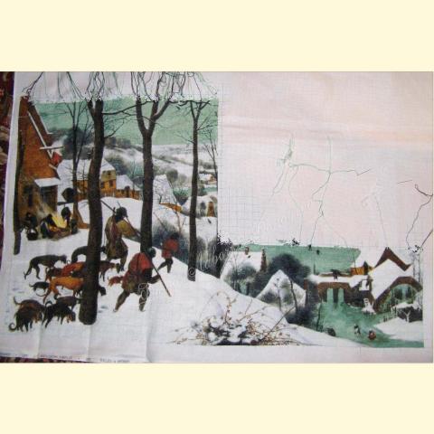 Вышивка  - ткань: Аида 16 ct, техника: крестик в 2 нитки <br>Автор вышивки:  Надежда Томилова (Любитель)