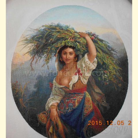 Вышивка  - ткань: Аида 18 ct, техника: крестик в 2 нитки<br>Автор вышивки: Инесса Ермакова