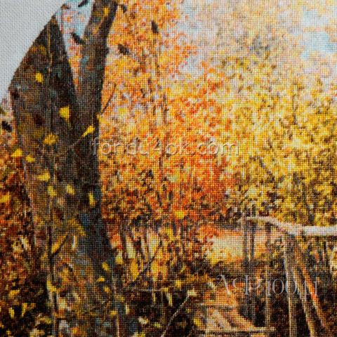 Вышивка  - ткань: Лугана 25 ct, техника: петит-полукрест <br>Автор вышивки: Юлия Гончар (JuliK)