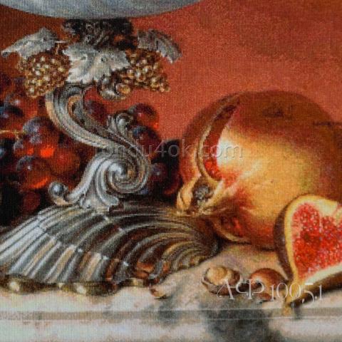 Вышивка  - ткань: Аида 20 ct, техника: крестик в 2 нитки <br>Автор вышивки: Ольга Гаганичева (kukuruzina)