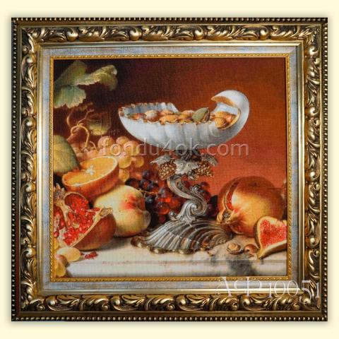 Вышивка  - ткань: Аида 20 ct, техника: крестик в 2 нитки <br>Автор вышивки: Ольга Гаганичева (kukuruzina)