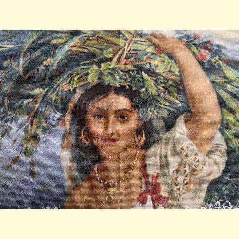Вышивка  - ткань: Аида 18 ct, техника: крест<br>Автор вышивки: Елена Медникова (Medalka)