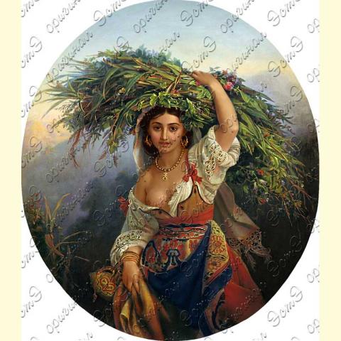 Оригинал схемы - отредактированная репродукция картины