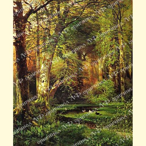 Оригинал схемы - отредактированная репродукция картины