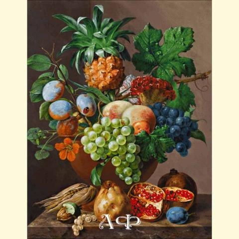 Скрин - компьютерное изображение схемы вышивки