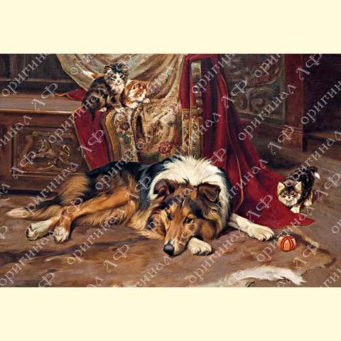 Оригинал схемы - отредактированная репродукция картины