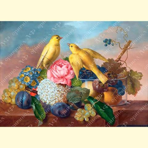 Оригинал схемы - отредактированная репродукция картины