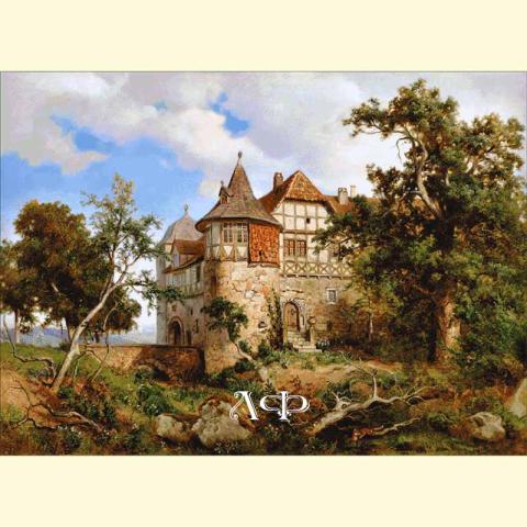 Скрин - компьютерное изображение схемы вышивки