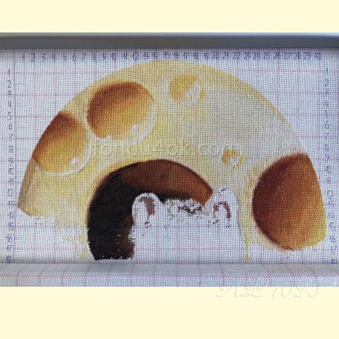 Вышивка  - ткань: Лугана 25 ct, техника: петит-полукрест<br>Автор вышивки: Инна Демиденко