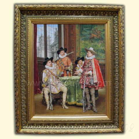 Оформленная вышивка  - ткань: Страмин-Конгресс 24 ct, техника: петит/полукрест <br>Автор вышивки: Жмурова Екатерина (evamur)