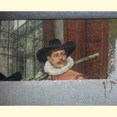 Вышивка  - ткань: cетка 25 ct, техника: петит-поинт <br>Автор вышивки: Светлана Будилова (самаялучшая)