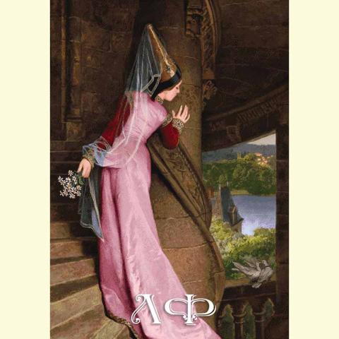 Скрин - компьютерное изображение схемы вышивки