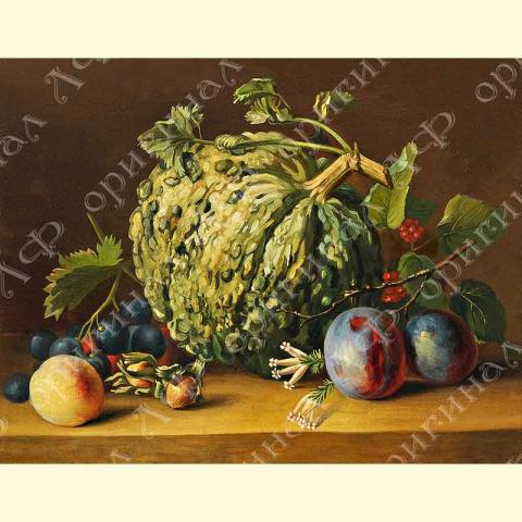 Оригинал схемы - отредактированная репродукция картины