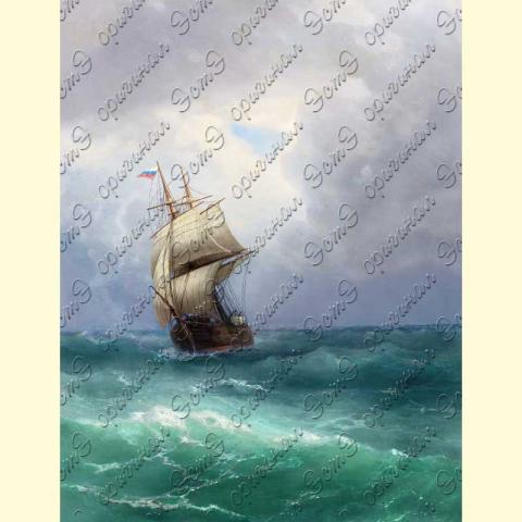 Оригинал схемы - отредактированная репродукция картины