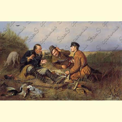 Оригинал схемы - отредактированная репродукция картины