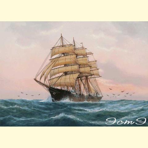 Скрин - компьютерное изображение схемы вышивки