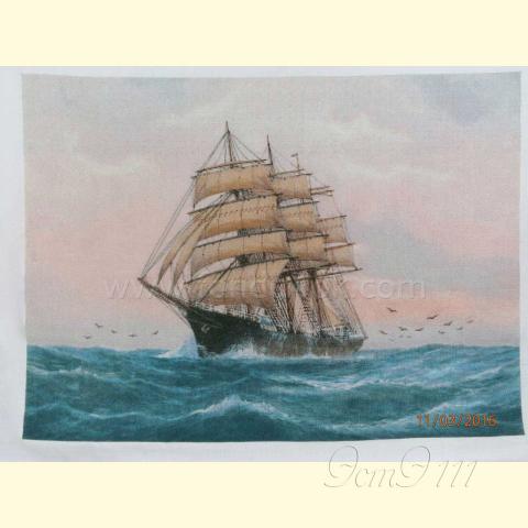 Вышивка  - ткань: Аида 18 ct, техника: крестик в 2 нитки<br>Автор вышивки: Nadja Riesen (mamsi)