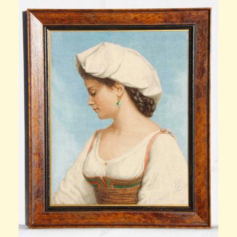 Вышивка  - ткань: Линда 27 ct, техника: петит-поинт <br>Автор вышивки: Екатерина Мусатова  (GattoC)