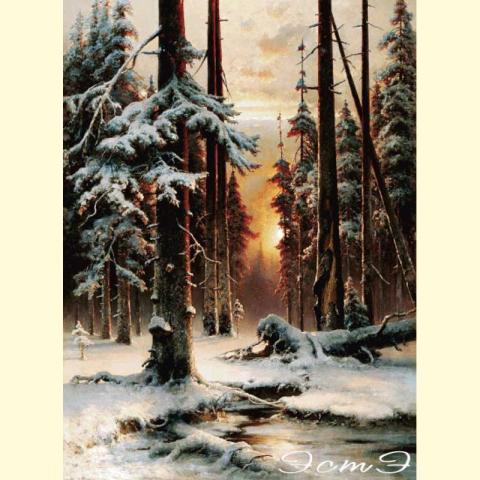 Скрин - компьютерное изображение схемы вышивки