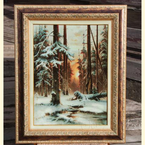 Вышивка  - ткань: Страмин-Конгресс 24 ct, , техника: петит/полукрест <br>Автор вышивки: Надежда (Надежда_из_Риги)