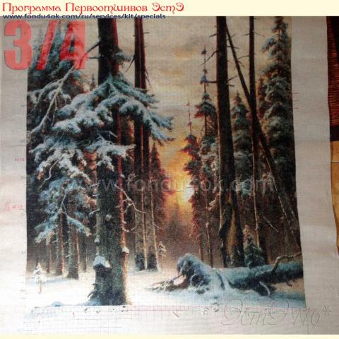 Вышивка  - ткань: Страмин-Конгресс 24 ct, , техника: петит/полукрест <br>Автор вышивки: Наталья Макарова (наталииии)<br>Программа Первоотшивов 2015, приз 3/4 работы