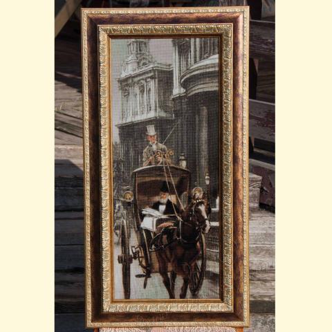 Вышивка  - ткань: Аида 18 ct, техника: крестик в 2 нитки <br>Автор вышивки: Ольга Аксенова  (Олька)