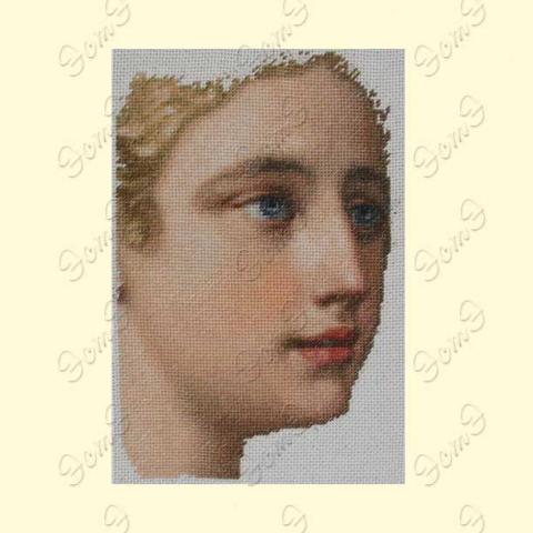 Вышивка  - ткань: Лугана 25 ct, техника: петит-поинт <br>Автор вышивки:  ЭстЭ