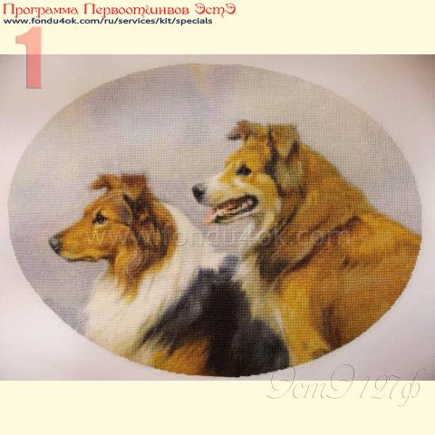 Вышивка  - ткань: Аида 18 ct, техника: крестик в 2 нитки<br>Автор вышивки: Данчинова Ирина (Зауралочка)<br>Программа Первоотшивов 2015, приз завершенная работа