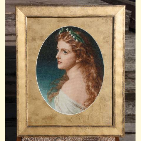 Вышивка  - ткань: Линда 27 ct, техника: петит-поинт <br>Автор вышивки: Екатерина Мусатова  (GattoC)