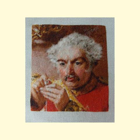 Вышивка  - ткань: Лугана 25 ct, техника: петит-поинт <br>Автор вышивки: Ольга Рубцова (Тыковка)