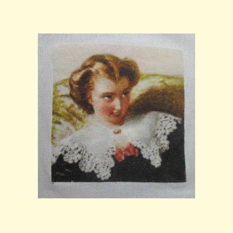 Вышивка  - ткань: Лугана 25 ct, техника: петит-поинт <br>Автор вышивки: Ольга Рубцова (Тыковка)