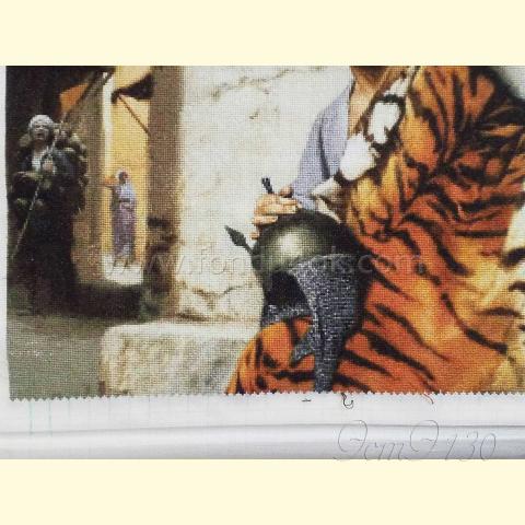 Вышивка  - ткань: Аида 18 ct, техника: крестик в 2 нитки<br>Автор вышивки: Кришталь Елена (hrustal)