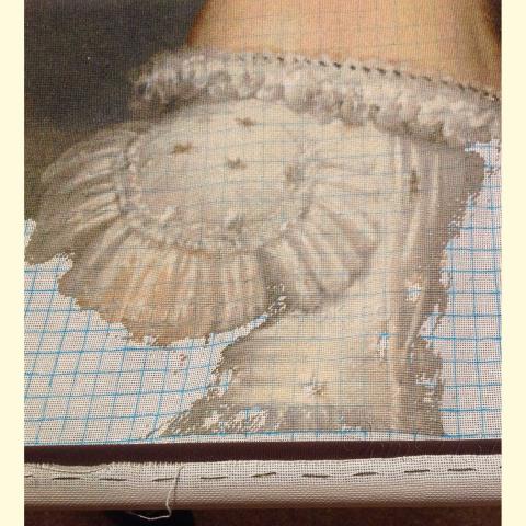 Вышивка  - ткань: Лугана 25 ct, техника: петит-полукрест<br>Автор вышивки: Елена Сандул (elenass911)