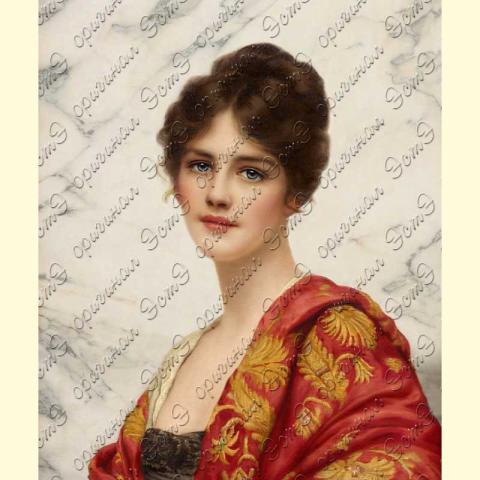 Оригинал схемы - отредактированная репродукция картины