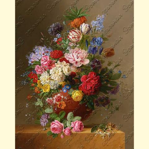 Оригинал схемы - отредактированная репродукция картины