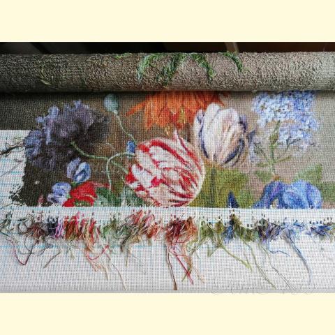 Вышивка  - ткань: Страмин-Конгресс 24 ct, , техника: петит/полукрест <br>Автор вышивки: Ольга Сумова