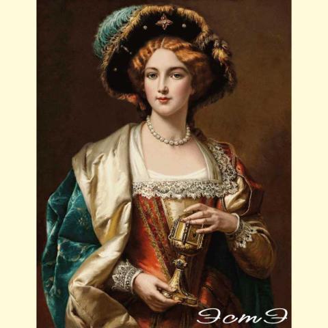 Скрин - компьютерное изображение схемы вышивки