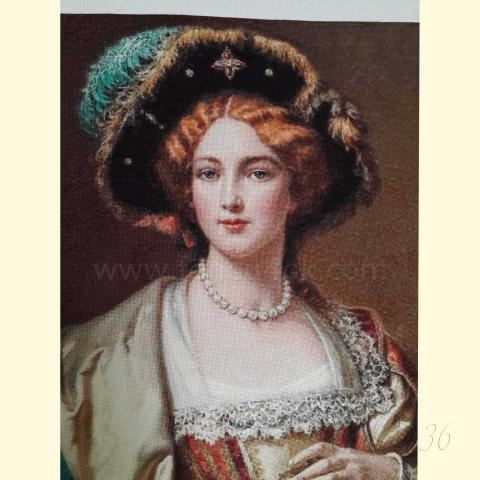 Вышивка  - ткань: Аида 18 ct, техника: крестик в 2 нитки<br>Автор вышивки:  Татьяна Бондарева (Tatyana08)