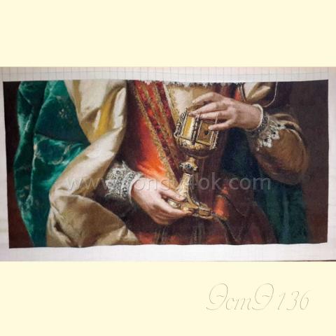 Вышивка  - ткань: Аида 18 ct, техника: крестик в 2 нитки<br>Автор вышивки:  Татьяна Бондарева (Tatyana08)