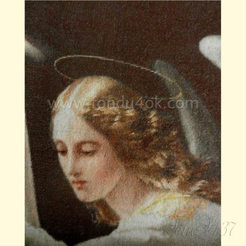 Вышивка  - ткань: Лугана 25 ct, техника: петит-поинт <br>Автор вышивки: Елена Казаева (Ladotka)<br>