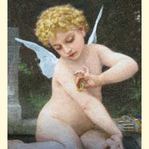 Вышивка  - ткань: Лугана 25 ct, техника: петит-полукрест <br>Автор вышивки: Татьяна Федина (tatusha)