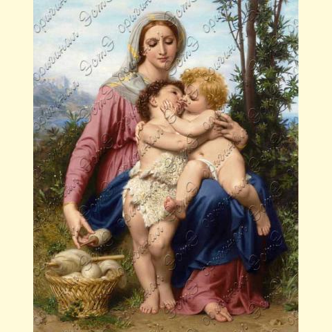 Оригинал схемы - отредактированная репродукция картины