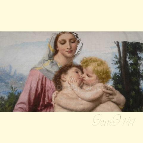 Вышивка  - ткань: Аида 18 ct, техника: крестик в 2 нитки <br>Автор вышивки: Инга Сушилова