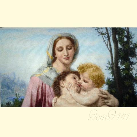 Вышивка  - ткань: Аида 18 ct, техника: крестик в 2 нитки <br>Автор вышивки: Инга Сушилова