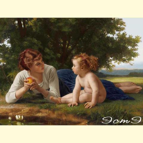 Скрин - компьютерное изображение схемы вышивки