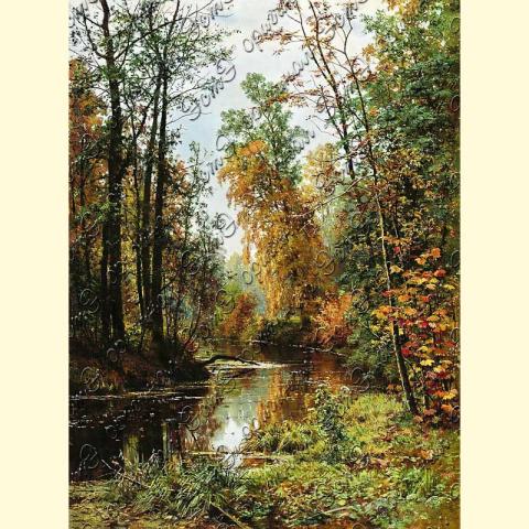 Оригинал схемы - отредактированная репродукция картины