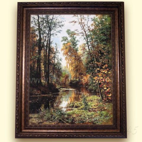 Оформленная вышивка  - ткань: Аида 18 ct, техника: крестик в 2 нитки<br>Автор вышивки: Лебедева Алла (A_I_L)