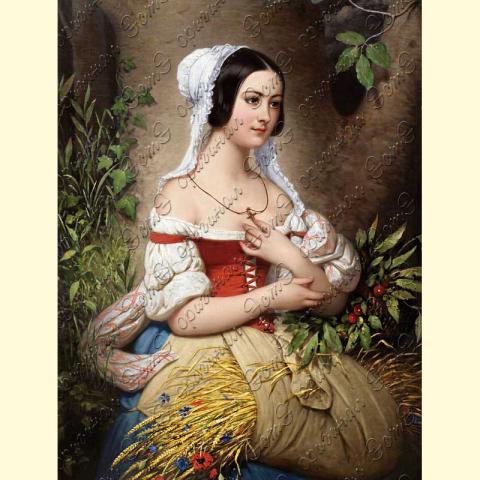 Оригинал схемы - отредактированная репродукция картины