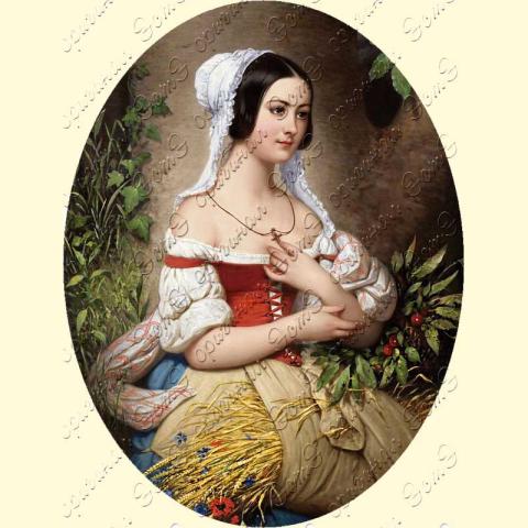 Оригинал схемы - отредактированная репродукция картины